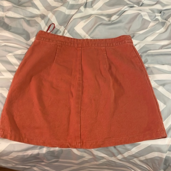 Button-up Mini Skirt - Picture 2 of 3